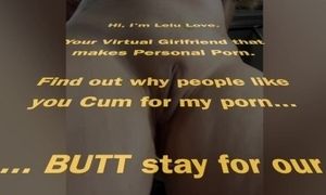 'Babe thanking supporters for magic wand, foot fetish and big boobs flash, cumshot stuck b/t legs, new long nails - Lelu Love'