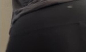 PAWG in Leggings Teases You With Her Fat Ass