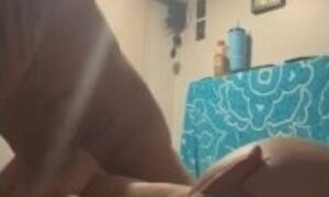 Milf gets Facefucked, while , finger, banging ass