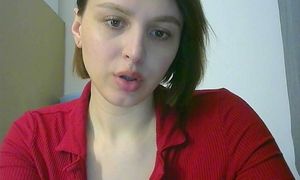 Russian shows her pussy on webcam