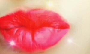 Lip kissing