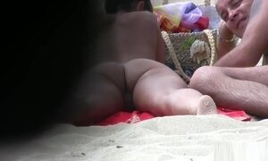 Nude beach horny couples Voyeur Video HD Spycam P 02
