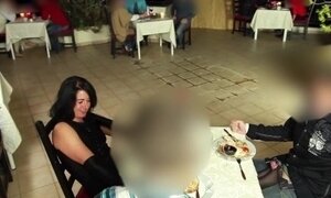'Public extreme! I pulled out his giant cock in the middle of the restaurant....'