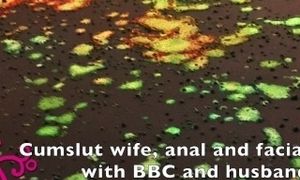 'Cumslut wife, facial and anal with BBC and husband on couch.-TEASER'