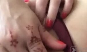 Wife anal masturbation while on vacation pt.3 (loud moaning, finger licking)