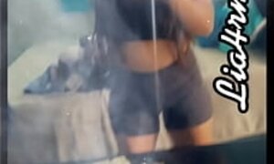SexyLunaTx Dancing &amp_ Rapping to Whole Lotta Money, She feeling it