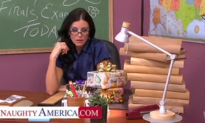 Sexy Professor India Summer loves fucking her good students