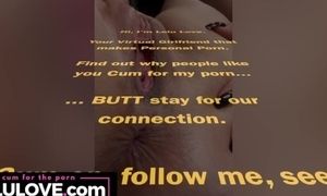 'FemDom compilation of babe taunting you with cuckold JOI filthy dirty talk asshole and pussy puckering closeups - Lelu Love'