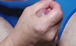 1 hour wet cock massage with cumshot and long post orgasm