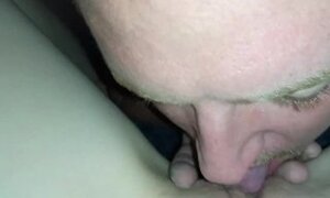 EATING WIFE'S PUSSY AND DESTROYING IT WITH MY COCK UNTIL SHE SQUIRTS MULTIPLE TIMES WITH CREAMPIE